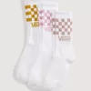 Calzini Classic Check Crew, confezione da 3