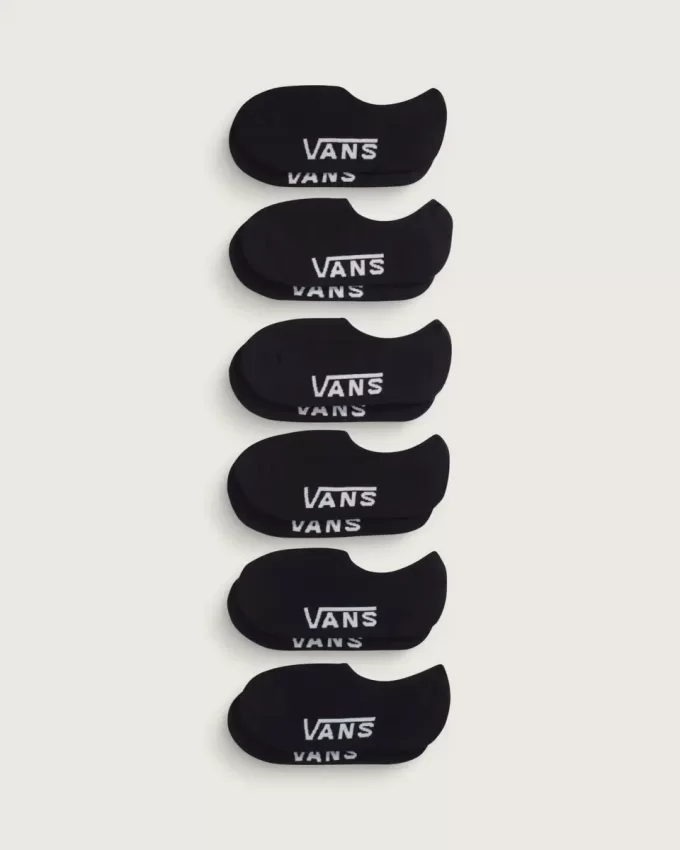 Calzini classici invisibili, confezione da 6