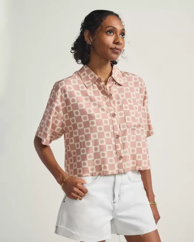 Camicia a quadri soleggiata