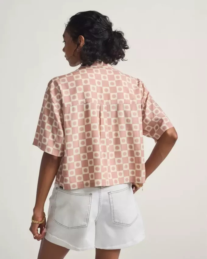 Camicia a quadri soleggiata