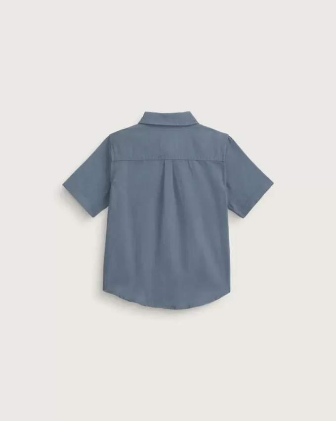 Camicia in tessuto tinta unita Lawson per bambini