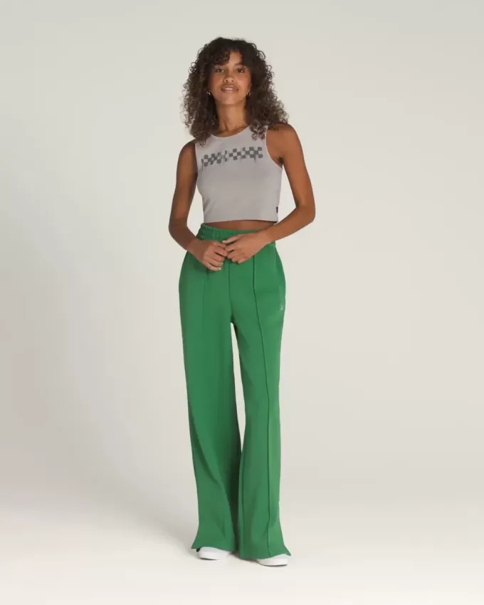 Canotta corta aderente a scacchiera