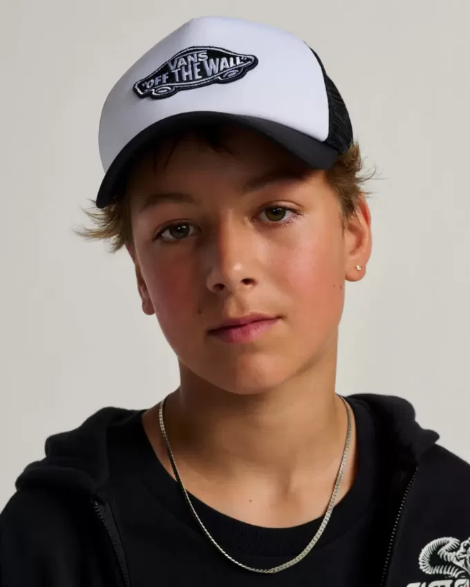 Cappello da camionista classico con toppa per bambini