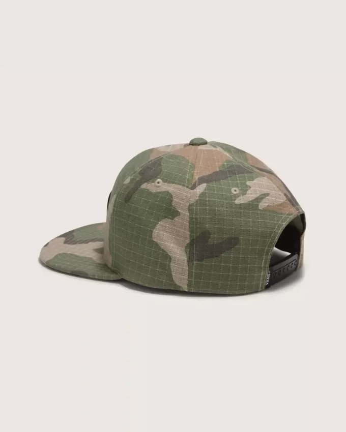 Cappello snapback con toppa completa