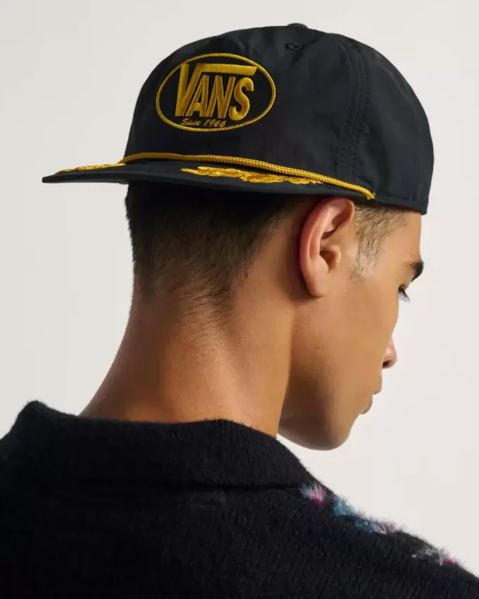 Cappello snapback Vans con scritte in grassetto
