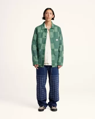 Cappotto patchwork drill OTW Chore