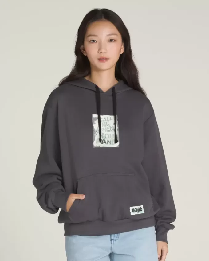 Felpa con cappuccio Bloussant Graffiti per Voli Persi