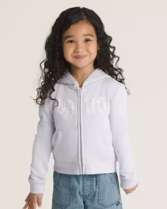 Felpa con cappuccio e zip intera Daisy Break per bambini