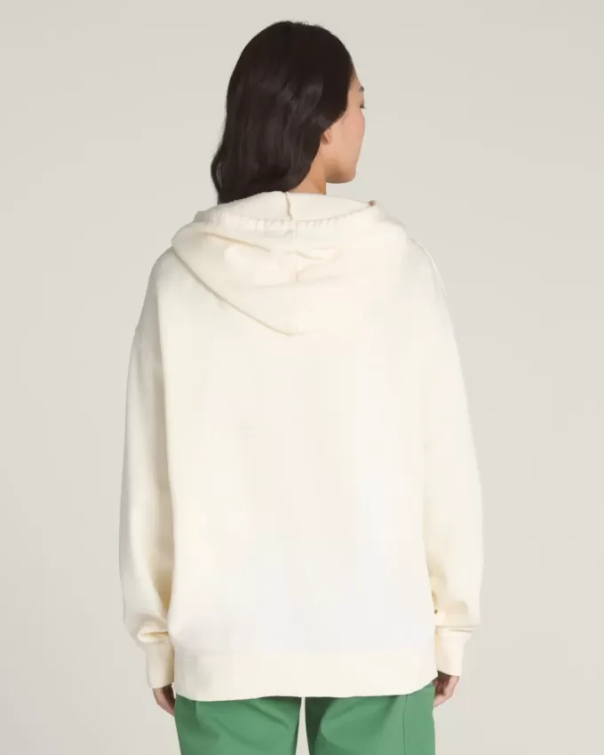 Felpa con cappuccio e zip per tutti i giorni