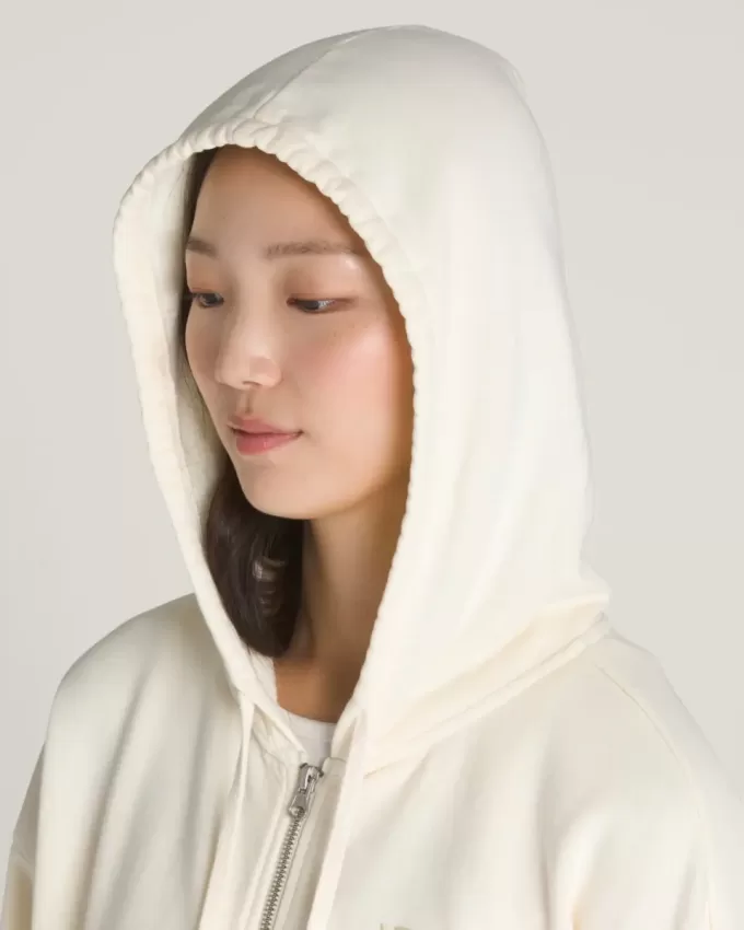 Felpa con cappuccio e zip per tutti i giorni