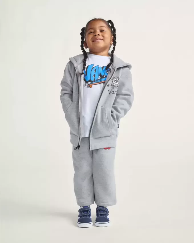 Felpa con cappuccio e zip Sk8 Posse per bambini piccoli