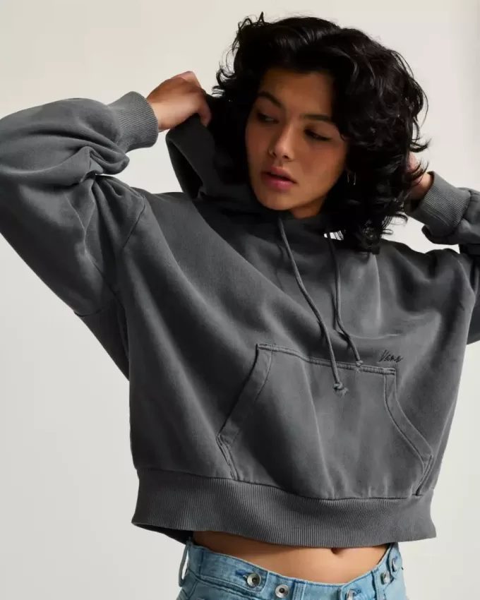 Felpa con cappuccio retrò