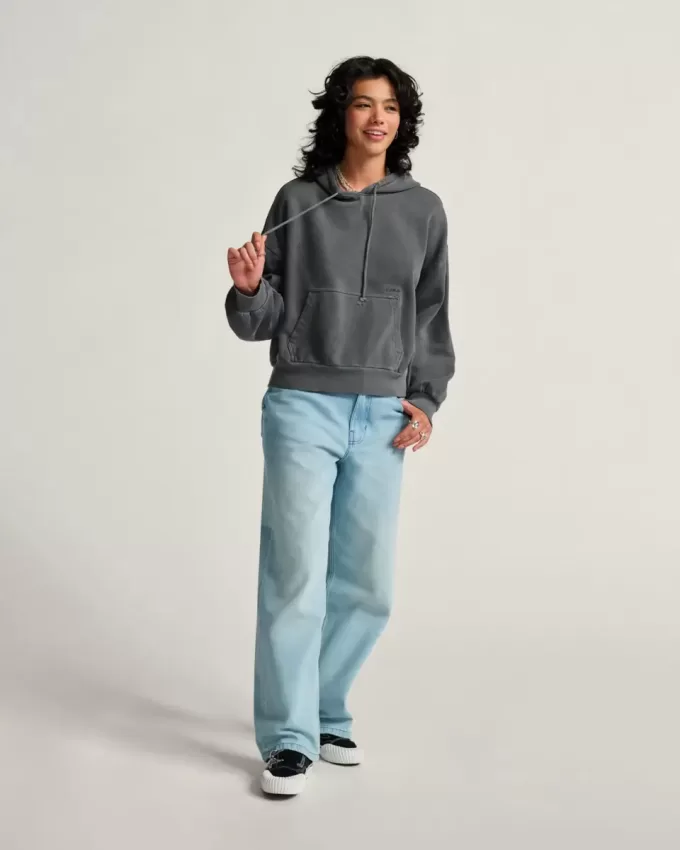 Felpa con cappuccio retrò