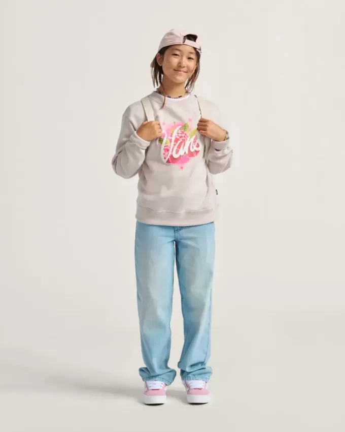 Felpa girocollo Berry Pop per bambini