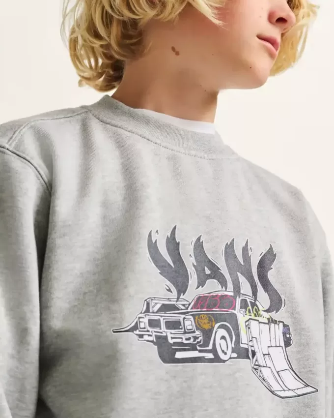 Felpa girocollo larga Copout per bambini