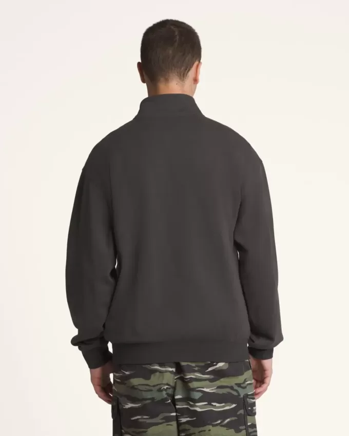 Felpa Premium con mezza zip