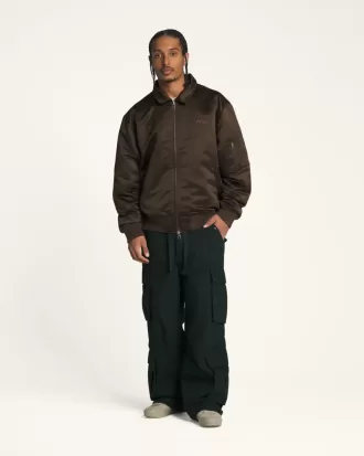 Giubbotto bomber in raso OTW