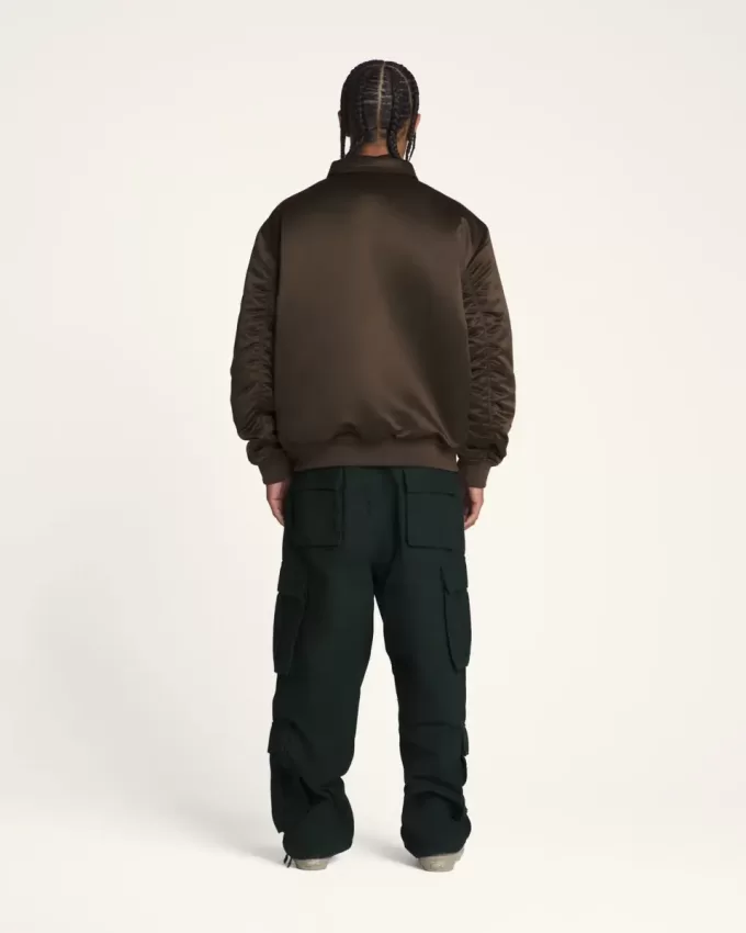 Giubbotto bomber in raso OTW