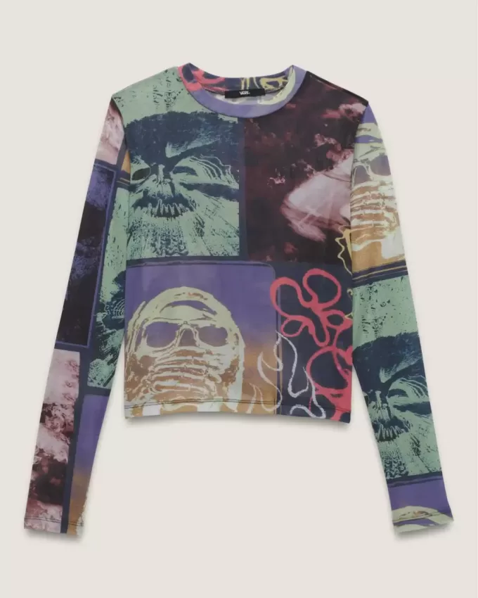 Maglia a maniche lunghe in rete Ludlow