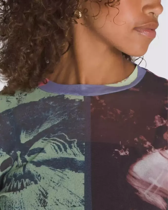 Maglia a maniche lunghe in rete Ludlow