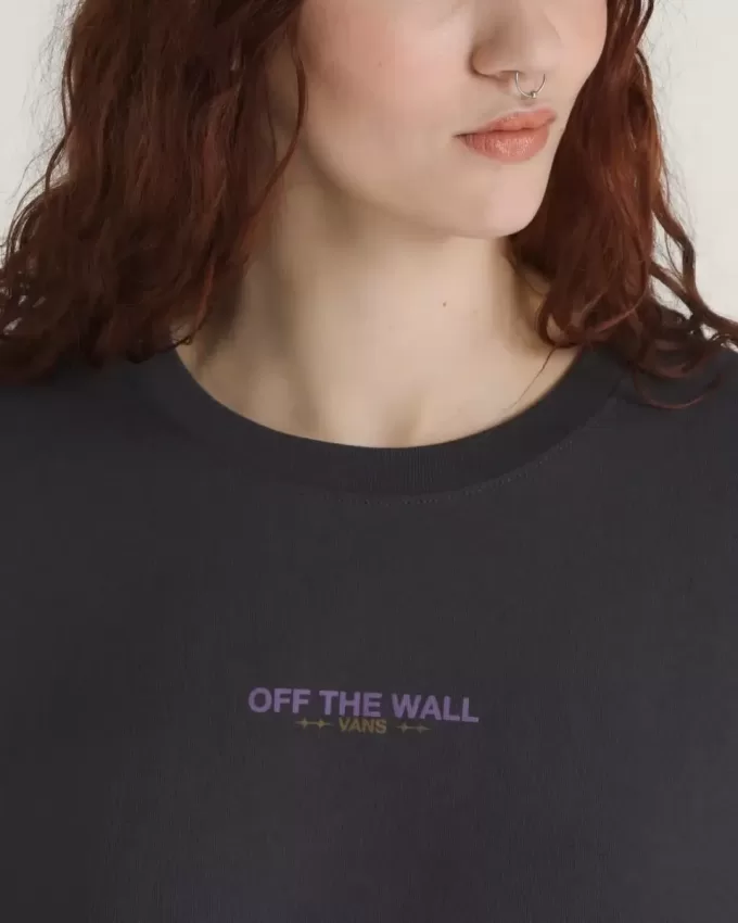 Maglietta a maniche lunghe con scritta “Riflessione”