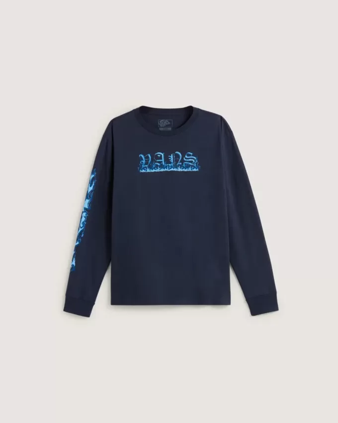 Maglietta a maniche lunghe Vans Inferno per bambini