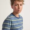 Maglietta a righe Cameron per bambini
