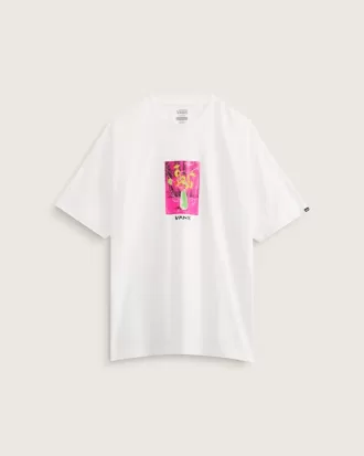 Maglietta con decorazioni floreali