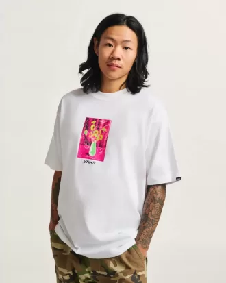 Maglietta con decorazioni floreali