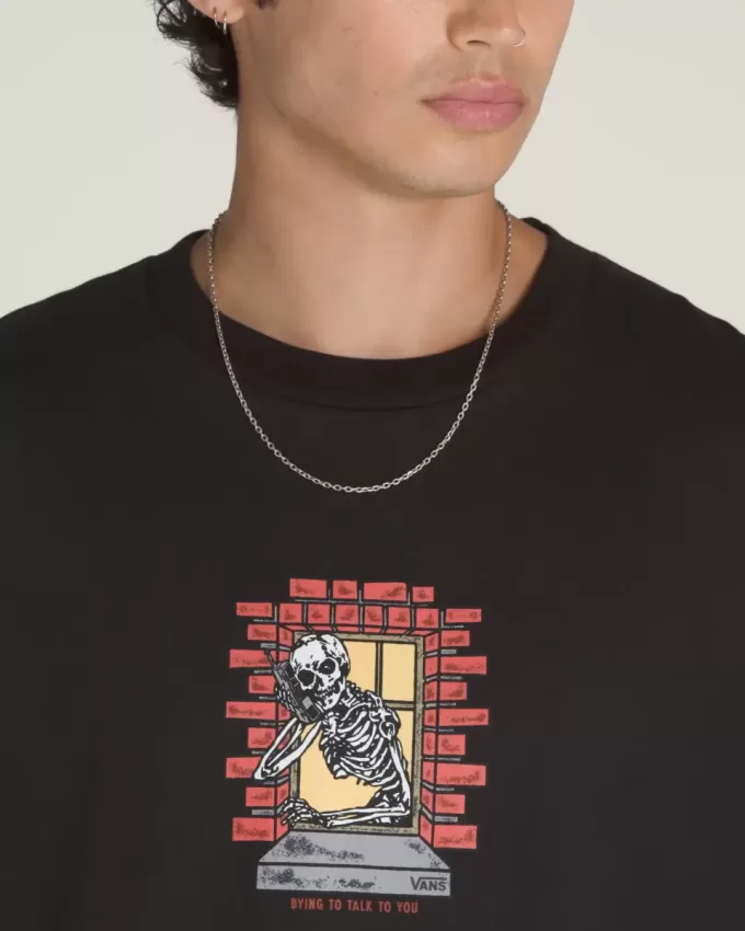 Maglietta con finestra “Teschio Mietitore”