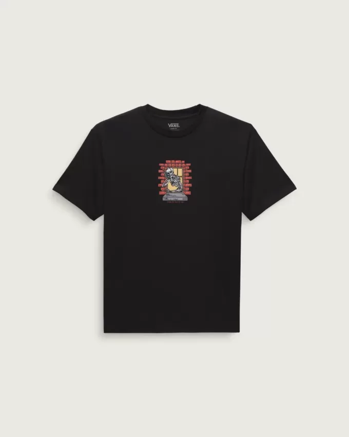 Maglietta con finestra “Teschio Mietitore”