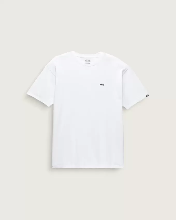 Maglietta con logo sul petto sinistro