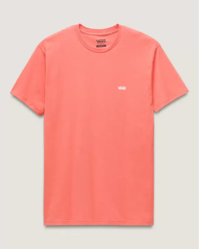 Maglietta con logo sul petto sinistro