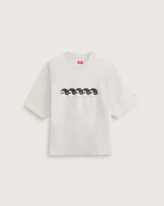 Maglietta con occhi Yin Yang sullo skate