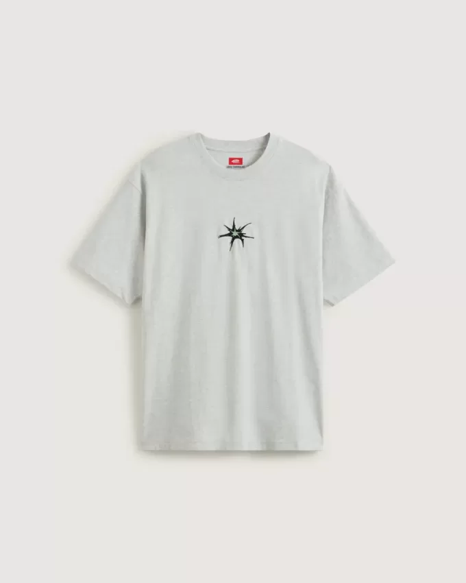 Maglietta con schizzi di skate