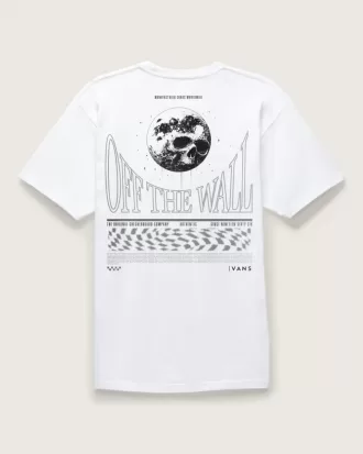 Maglietta con teschio lunare