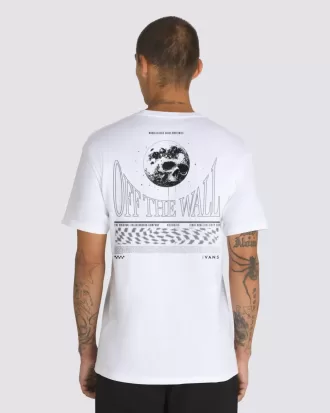 Maglietta con teschio lunare