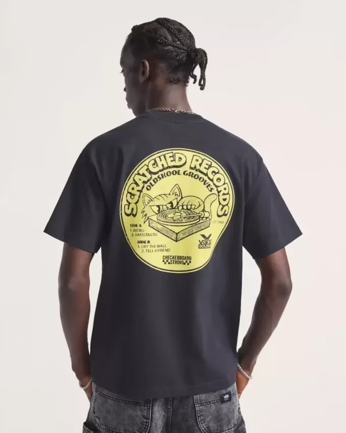 Maglietta Scratched Records Maglietta Scratched Records