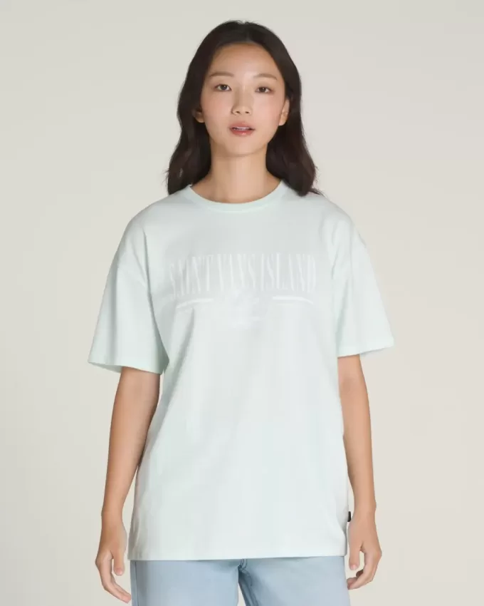 Maglietta vintage retrò dell’isola Maglietta vintage retrò dell’isola