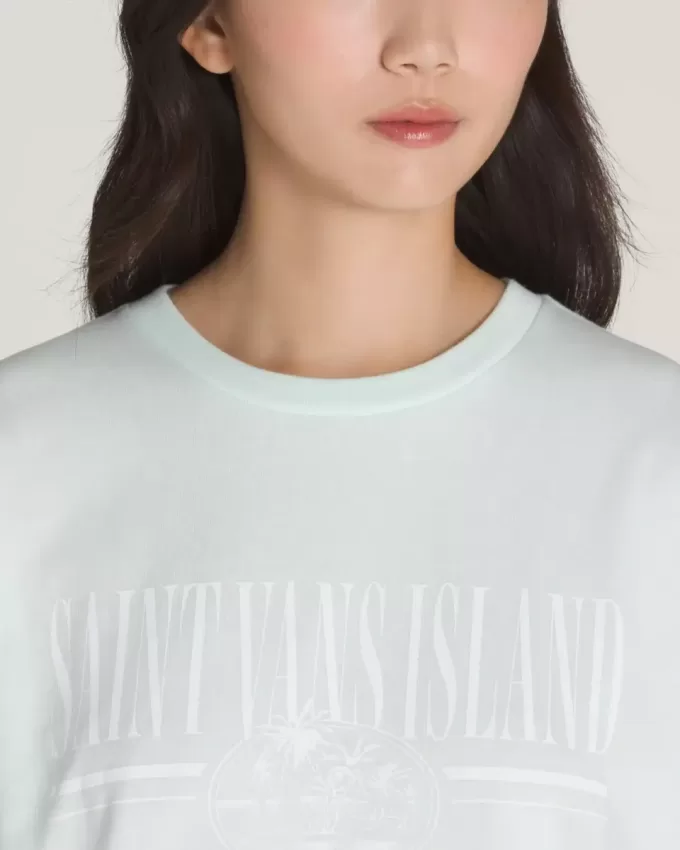 Maglietta vintage retrò dell’isola Maglietta vintage retrò dell’isola