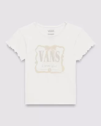 Mini maglietta con fiocco e nastro per bambini