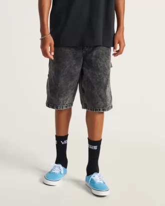 Pantaloncini in denim larghi Drill Chore da 22”