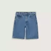 Pantaloncini larghi in denim Check-5 per bambini