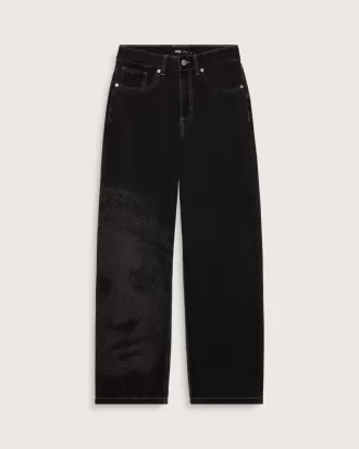 Pantaloni a pozzanghera in denim a 5 tasche Sirelle