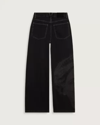 Pantaloni a pozzanghera in denim a 5 tasche Sirelle