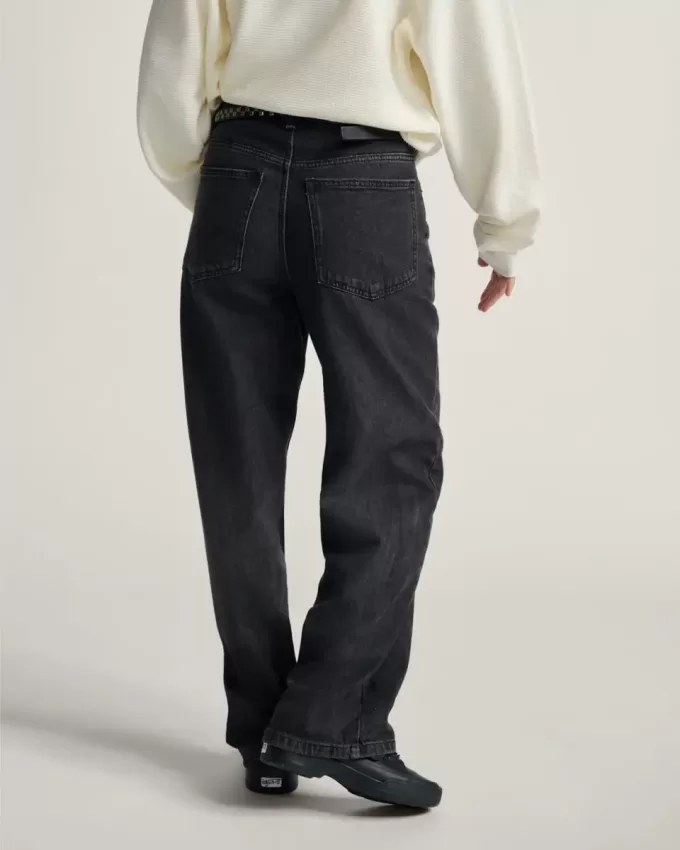 Pantaloni a pozzanghera in denim a 5 tasche Sirelle