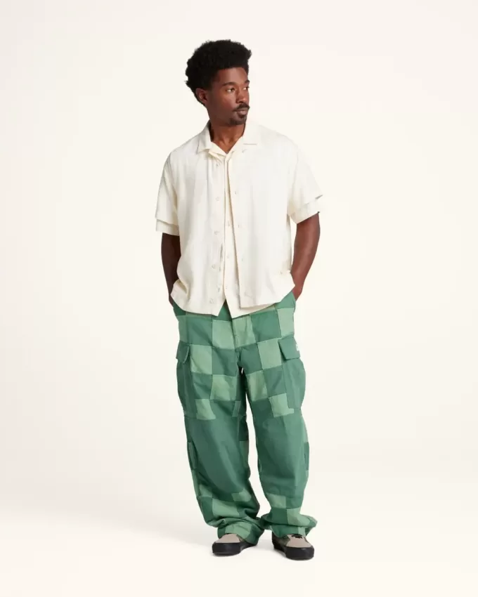 Pantaloni cargo patchwork OTW