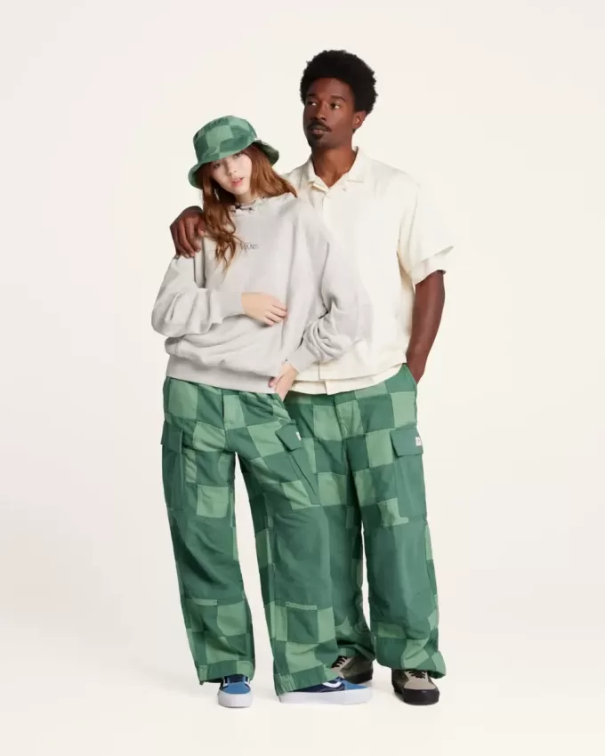 Pantaloni cargo patchwork OTW