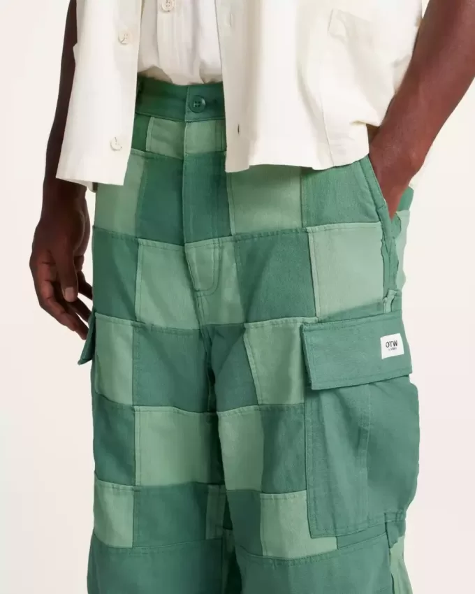 Pantaloni cargo patchwork OTW