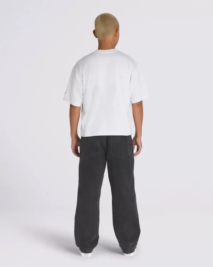 Pantaloni in denim larghi da skate